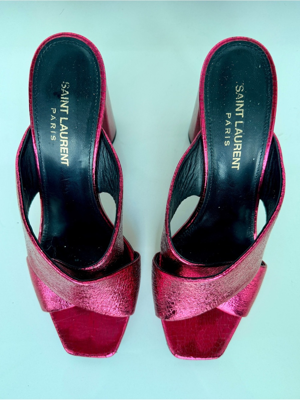 Saint Laurent Leather Sandals